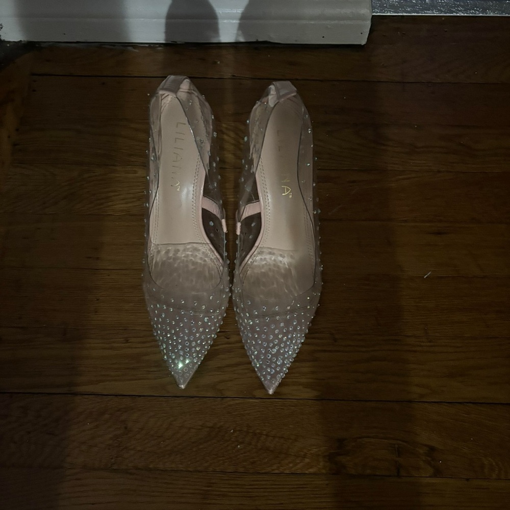 Rhinestone heels